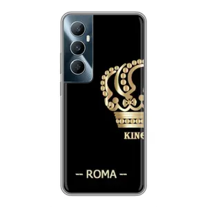 Чохли для Realme C65 (VPrint) - Футбольні клуби (Roma)