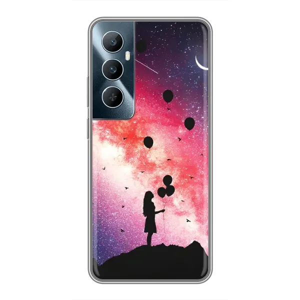 Чехол с принтом «С шариками» для Realme C65