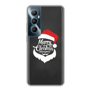 Рождественские Чехлы для Realme C65 (VPrint) (Санта Крисмас)