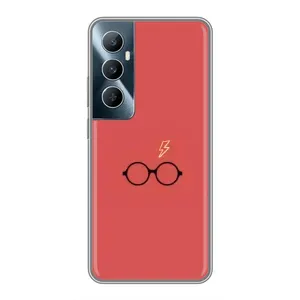 Чохли з Гаррі Поттером для Realme C65 (AlphaPrint) (шрам та окуляри)