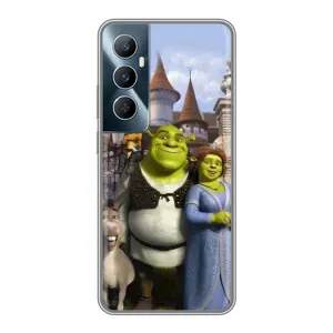 Чехол с мультфильмом Шрек на Realme C65