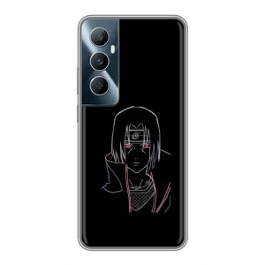 Чохли на тему: Ітачи Учіха для Realme C65 (AlphaPrint) (силует Ітачі)