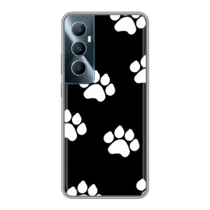 Чохли з собаками для Realme C65 (VPrint) (Сліди собаки)