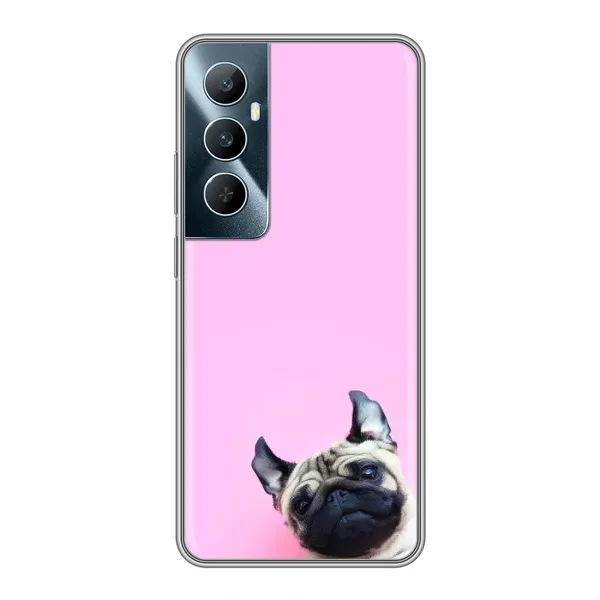 Чохол з принтом «Смішна собака» для Realme C65