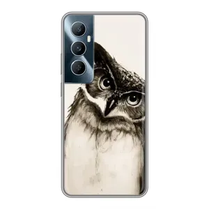 Чохол з пташками на Realme C65 (VPrint) (Сова)