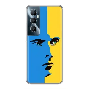 Украинские Чехлы для Realme C65 с картинкой УПА (AlphaPrint) (Степан Бандера)