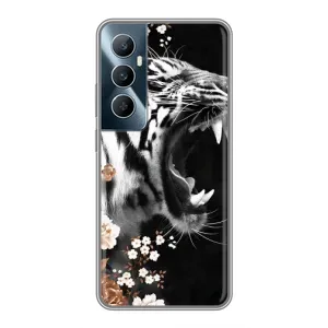 Чохли з картинкою животних Realme C65 (Стильний ТИГР)