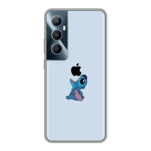 Чехол с принтом «Stitch apple» для Realme C65