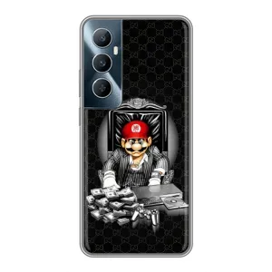 Чохли з крутими принтами для Realme C65 - (PREMIUMPrint) (Супер Маріо)