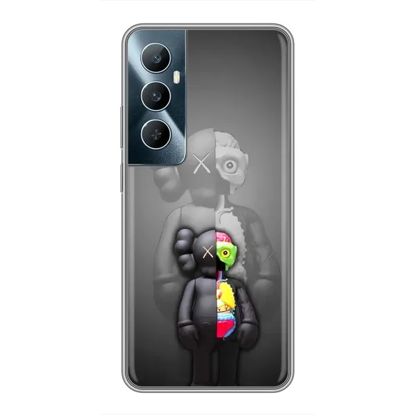 Чохол з принтом «Тіло Bearbrick» для Realme C65