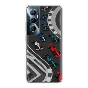Чехол с принтом «Трасса Ф1» для Realme C65