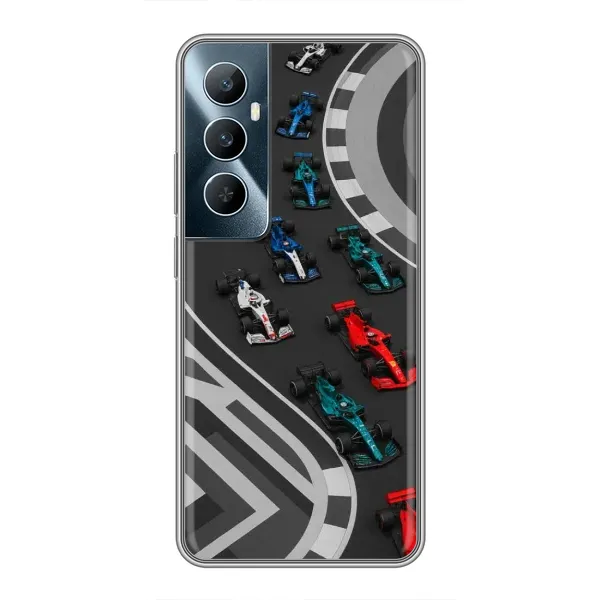 Чехол с принтом «Трасса Ф1» для Realme C65