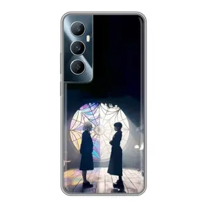 Чохли Венсдей на Realme C65 Уенсдей (AlphaPrint) (Венздей та Інід)