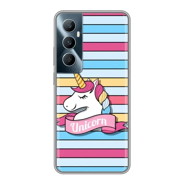 Чехол с принтом «Unicorn» для Realme C65 Чехол с принтом «Unicorn» для Realme C65