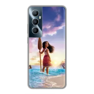 Чохол з мультфільмом Ваяна Realme C65 (Моана з веслом)