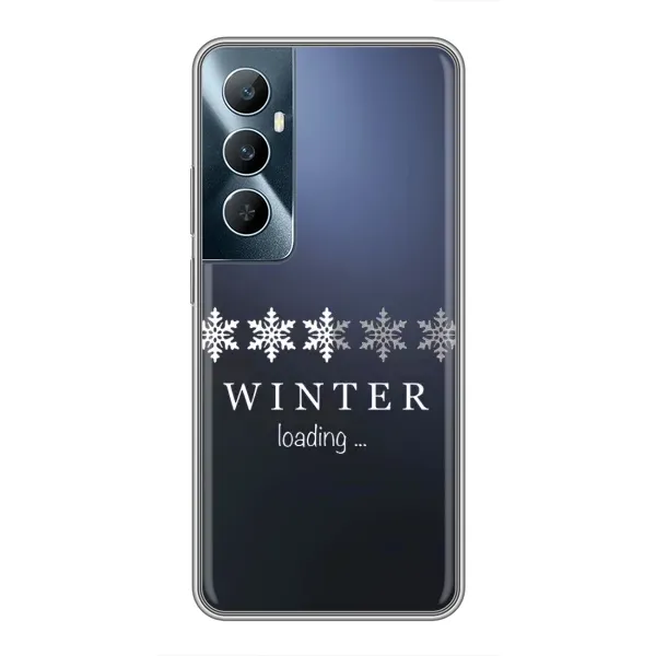Чохол з принтом «Winter loading» для Realme C65 Чохол з принтом «Winter loading» для Realme C65