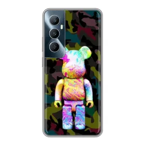 Чохли для Realme C65 - Bearbrick Louis Vuitton (PREMIUMPrint) (Яскравий Bearbrick)