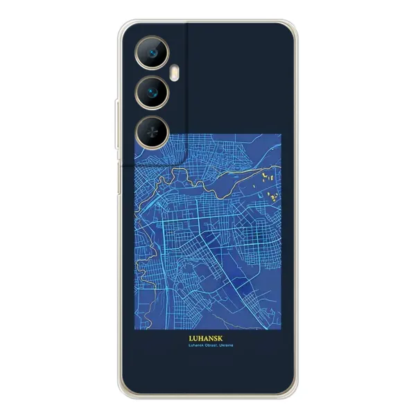 Чехол с принтом «Гуганск» для Realme C66