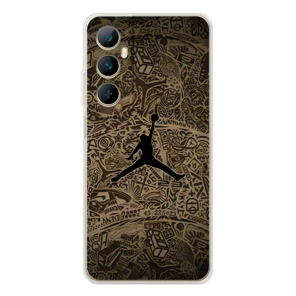 Чохол з принтом «Logo Jordan» для Realme C66 Чохол з принтом «Logo Jordan» для Realme C66