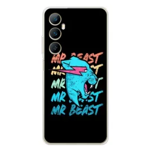 Чехлы Мистер Бист для Реалми С66 (logo Mr beast)