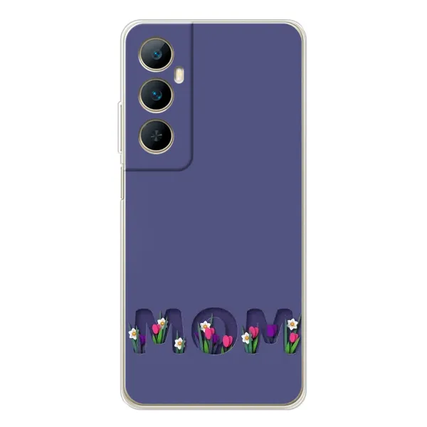 Чехол с принтом «Мама в цветах» для Realme C66 Чехол с принтом «Мама в цветах» для Realme C66