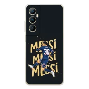 Чехлы для Realme C66 (Leo чемпион) (AlphaPrint) (Messi ПСЖ)