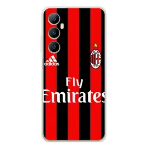 Чехлы для Realme C66 (VPrint) - Футбольные клубы (Milan)