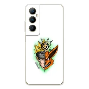 Naruto Anime Чехлы для Реалми С66 (AlphaPrint) (Наруто Курама)