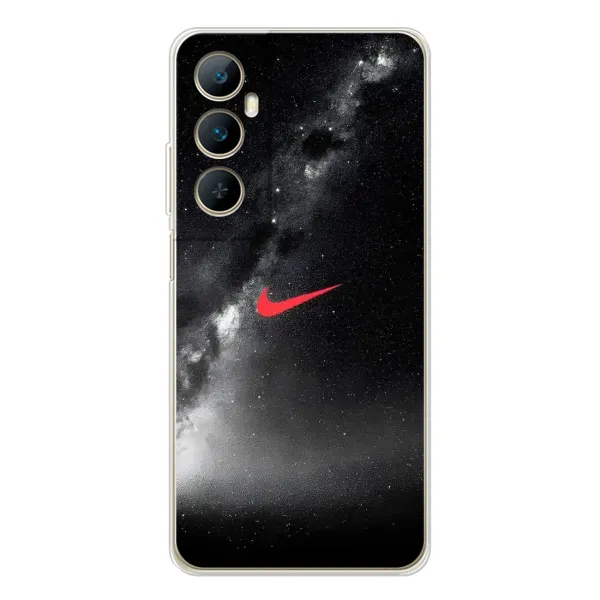 Чехол с принтом «Найк красный» для Realme C66