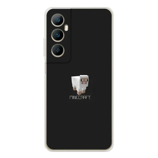 Чохол з принтом «Овечка Майнкрафт» для Realme C66