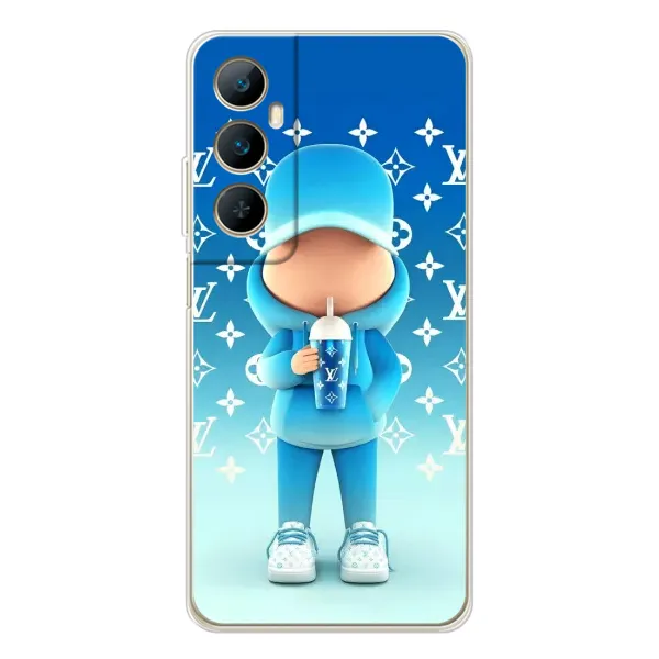 Чехол с принтом «Парень LV» для Realme C66