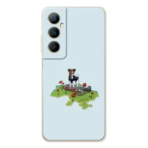 Чехлы с картинкой собаки Патрон для Realme C66 (AlphaPrint) (Сапер Пес)