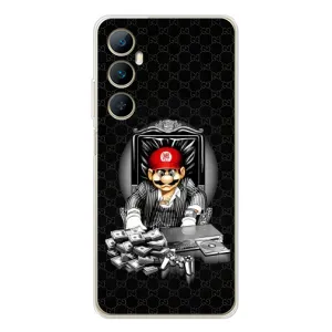 Чехлы с крутыми принтами для Realme C66 - (PREMIUMPrint) (Супер Марио)