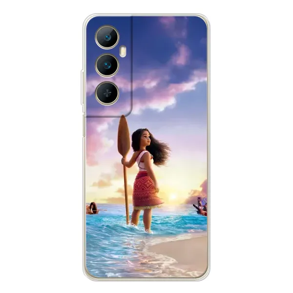 Чехол с принтом «Моана с веслом» для Realme C66