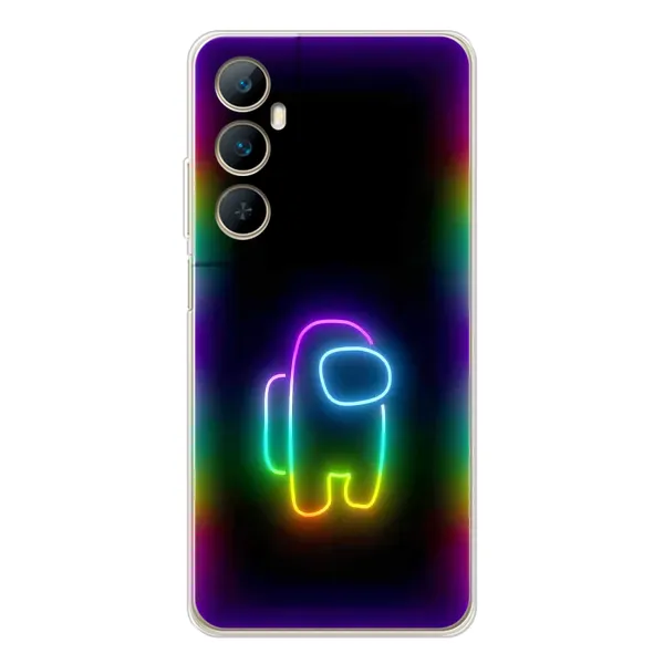 Чехол с принтом «Яркий скин» для Realme C66