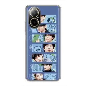 Чохли BTS для Realme C67 (AlphaPrint) (Bangtan)