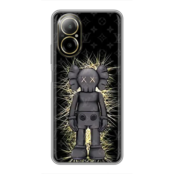 Чехол с принтом «Bearbrick LV» для Realme C67