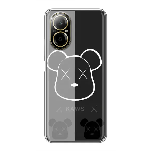 Чехол с принтом «БеарБрик глаза» для Realme C67