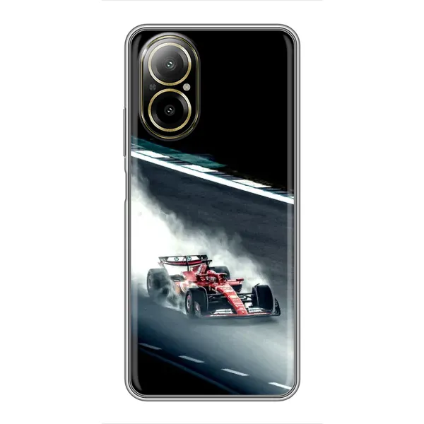 Чехол с принтом «Болид гоночный» для Realme C67