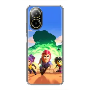 Чехол для Realme C67 Бравл Старс (VPrint) (Бравел Старс)
