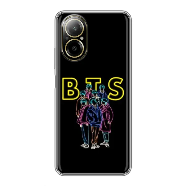 Чехол с принтом «BTS стайл» для Realme C67