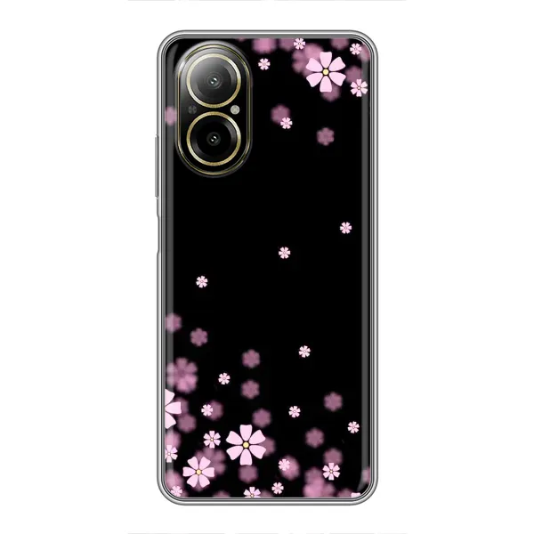 Чехол с принтом «Цветочки маленькие» для Realme C67