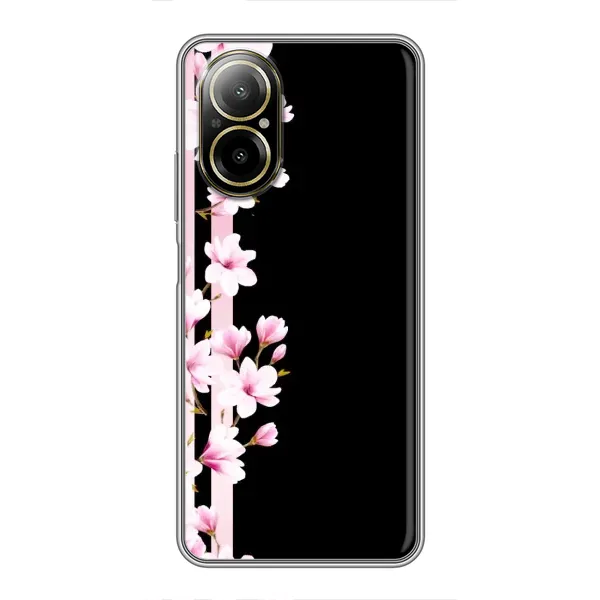 Чехол с принтом «Цветочки» для Realme C67
