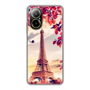 Чохол Ейфелева Вежа Realme C67 - (AlphaPrint) (Ейфелева Вежа)