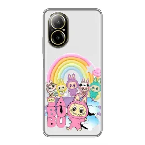 Чохол з Лабубу на Realme C67 (Фон Лабубу)