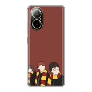 Чохли з Гаррі Поттером для Realme C67 (AlphaPrint) (Гарі з друзями)