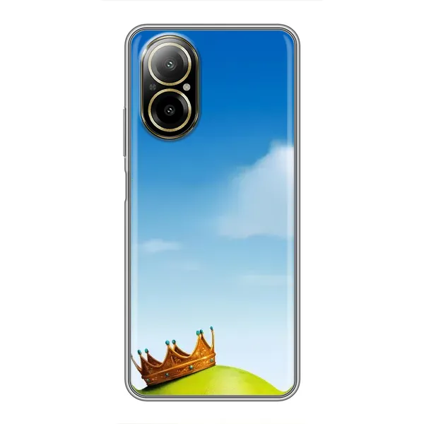 Чехол с принтом «Голова Шрека» для Realme C67 Чехол с принтом «Голова Шрека» для Realme C67