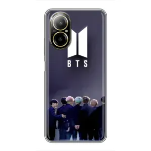 Чохли BTS для Realme C67 (AlphaPrint) (Група BTS)