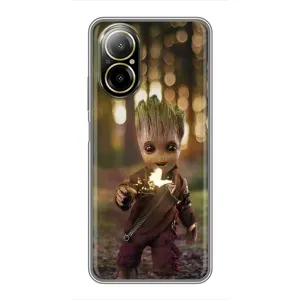 Чохол МАРВЕЛ для РілМі С67 (AlphaPrint) (I am Groot)