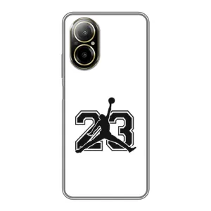 Чехлы для Realme C67 - с картинкой JORDAN (AlphaPrint) (Jordan 23)